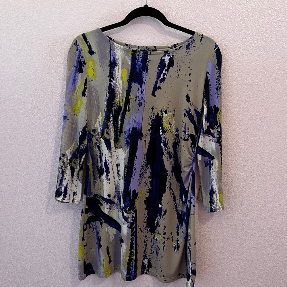 Alfani womens gray dress size petite small